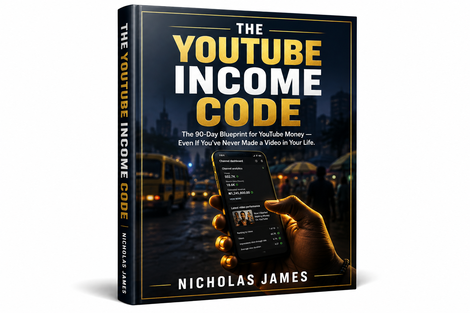The YouTube Income Code book cover